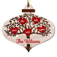 Personalized Christmas Gift For Family Tree Ornament 29638 thumb 1