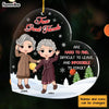 Personalized Christmas Gift For Friends True Friends Are Hard To Find Ornament 29651 1