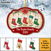 Personalized Stocking Family Christmas Ornament 29653 thumb 1