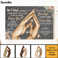 Personalized Gift For Couple Anniversary Canvas 29656 thumb 1