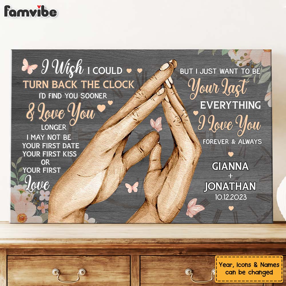 Personalized Gift For Couple Anniversary Canvas 29656 Primary Mockup
