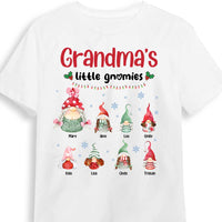 Personalized Gift For Grandma Little Gnomies Christmas Shirt - Hoodie - Sweatshirt 29658 thumb 1