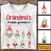 Personalized Gift For Grandma Little Gnomies Christmas Shirt - Hoodie - Sweatshirt 29658 1
