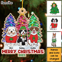Personalized Dog Christmas Tree Ornament 29659 thumb 1