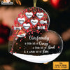 Personalized Our Family A Little Bit of Crazy Ornament 29662 1