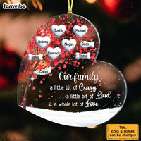 Personalized Our Family A Little Bit of Crazy Ornament 29662 thumb 1