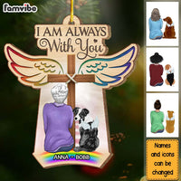 Personalized Memo Gift For Dog Lover Always With You Ornament 29665 thumb 1