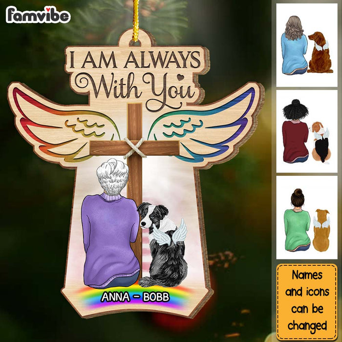 Personalized Memo Gift For Dog Lover Always With You Ornament 29665 1
