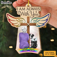 Personalized Memo Gift For Dog Lover Always With You Ornament 29665 thumb 1