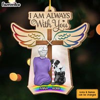 Personalized Memo Gift For Dog Lover Always With You Ornament 29665 thumb 1