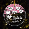 Personalized Christmas Gift For Family Tree This Is Us Circle Ornament 29668 1