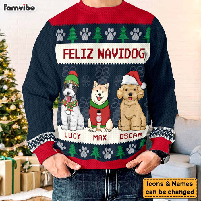 Feliz navidog clearance sweater