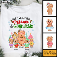Personalized Gift For Grandma All I Want For Christmas Shirt - Hoodie - Sweatshirt 29673 thumb 1