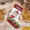 Personalized Gift For Family Buffalo Plaid Christmas Stocking 29678 1
