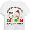 Personalized Gift For Congrats On Being My Cat Mom Shirt - Hoodie - Sweatshirt 29680 1