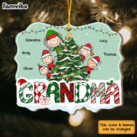 Personalized Christmas Gift For Grandma Little Santas Ornament 29683 thumb 1