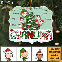 Personalized Christmas Gift For Grandma Little Santas Ornament 29683 thumb 1