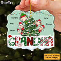 Personalized Christmas Gift For Grandma Little Santas Ornament 29683 thumb 1