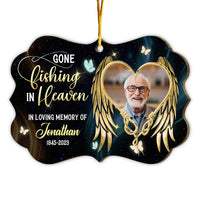 Personalized Gone Fishing Memorial Benelux Ornament 29687 thumb 1