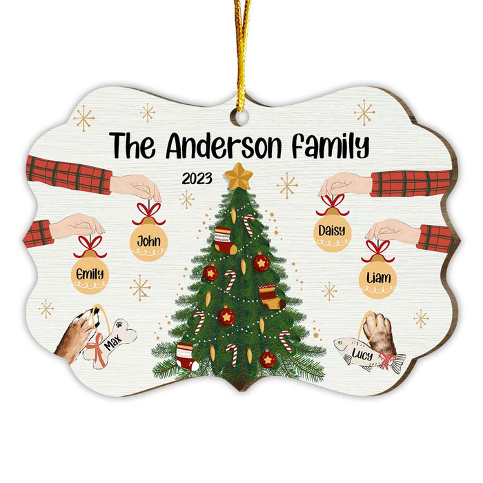 Personalized Gift For Family Christmas Benelux Ornament 29691 1