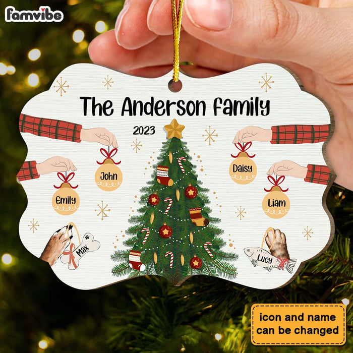 Personalized Gift For Family Christmas Benelux Ornament 29691 1