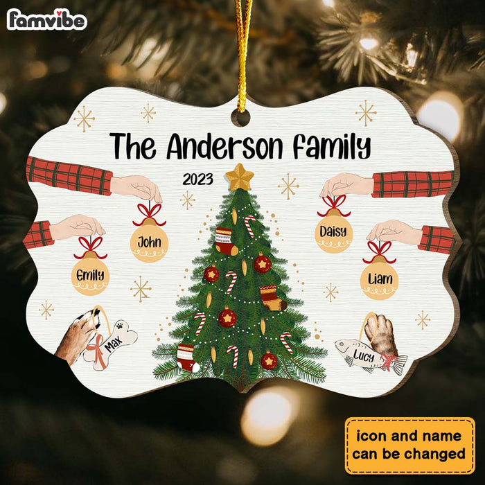Personalized Gift For Family Christmas Benelux Ornament 29691 1