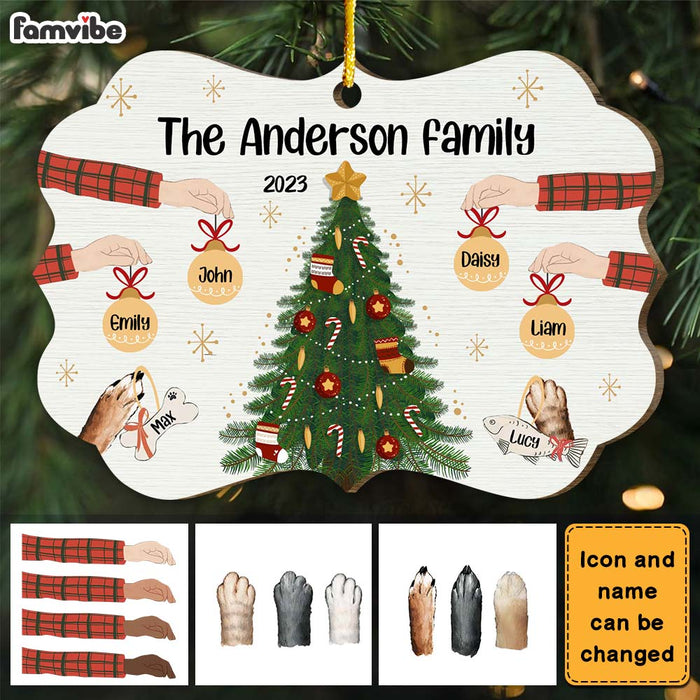 Personalized Gift For Family Christmas Benelux Ornament 29691 1