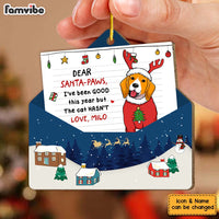 Personalized I've Been Good This Year Dog Lovers Ornament 29696 thumb 1