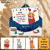 Personalized I've Been Good This Year Dog Lovers Ornament 29696 thumb 1