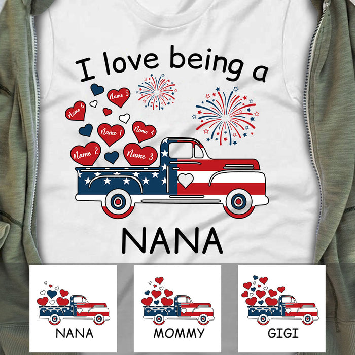 Personalized Mom Grandma T Shirt MY101 26O53 1