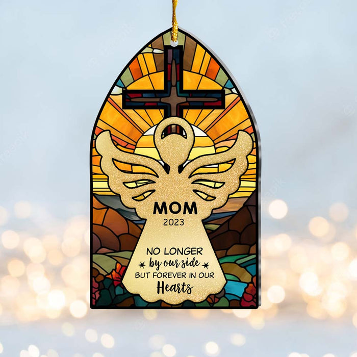 Personalized Memorial Gift For Family Forever In Our Heart Ornament 29700 1