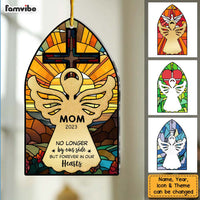 Personalized Memorial Gift For Family Forever In Our Heart Ornament 29700 thumb 1