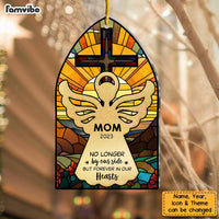 Personalized Memorial Gift For Family Forever In Our Heart Ornament 29700 thumb 1