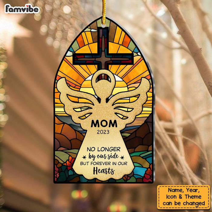 Personalized Memorial Gift For Family Forever In Our Heart Ornament 29700 1