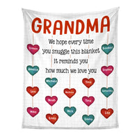 Personalized Gift For Grandma We Love You Blanket 29701 thumb 1
