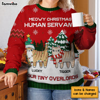 Personalized Cat Meowy Christmas Ugly Sweater 29702 thumb 1