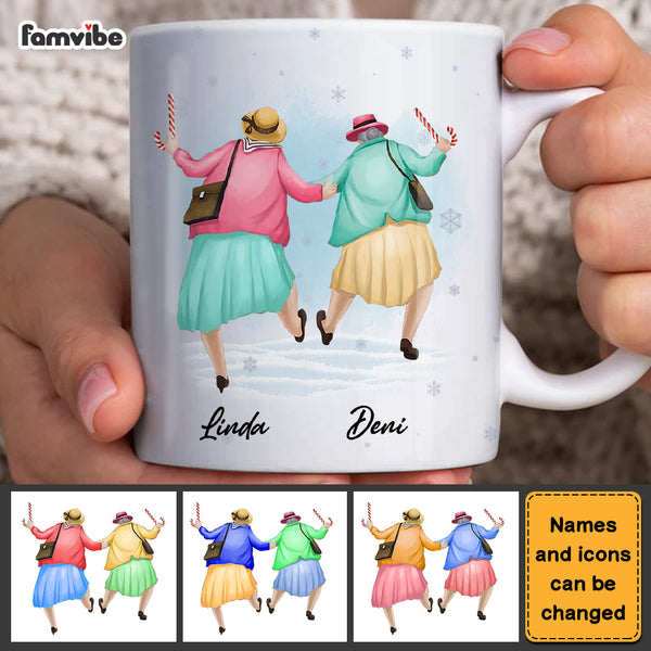  Custom Best Friend Mugs for Women, Choose Name Personalized  Friendship Coffee Mug for Bestie BFF, Galantine's Day Gift, Long Distance  Friendship, Birthday Gifts 11oz mug : Home & Kitchen