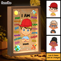 Personalized Gift For Grandson I Am Smart Picture Frame Light Box 31557 thumb 1