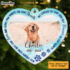 Personalized Memorial Gift Dog Loss Forever In Our Hearts Ornament 29724 1