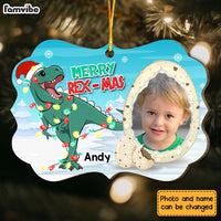 Personalized Gift For Grandson Merry Rex-Mas Benelux Ornament 29727 thumb 1