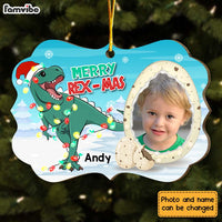 Personalized Gift For Grandson Merry Rex-Mas Benelux Ornament 29727 thumb 1