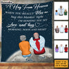 Personalized Memorial Gift A Hug From Heaven Blanket 29739 1