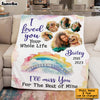 Personalized Dog Memorial Gift Upload Photo I Loved You I'll Miss You Blanket 29740 1
