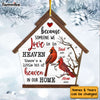 Personalized Cardinal Memorial Christmas Gift Ornament 29746 1