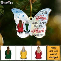 Personalized Memorial Gift Your Wings Were Ready Ornament 29751 thumb 1