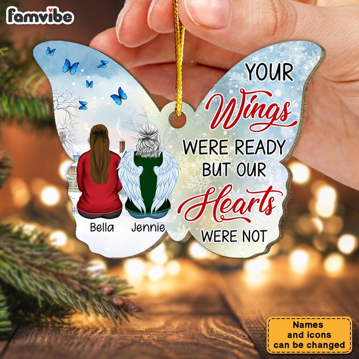 Personalized Memorial Gift Your Wings Were Ready Ornament 29751 1