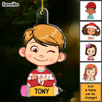 Personalized Gift For Grandson Christmas Ornament 29757 thumb 1