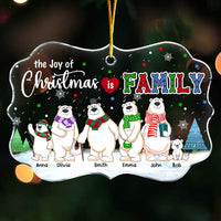 Personalized Gift For Family The Joy Of Christmas Benelux Ornament 29758 thumb 1