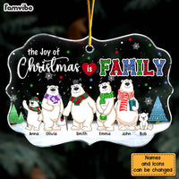 Personalized Gift For Family The Joy Of Christmas Benelux Ornament 29758 thumb 1