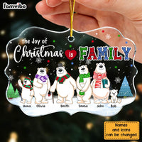 Personalized Gift For Family The Joy Of Christmas Benelux Ornament 29758 thumb 1